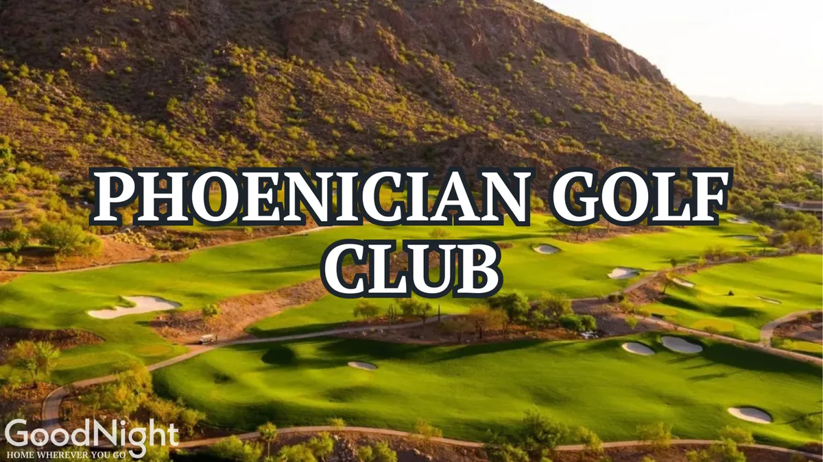 This image showcases a lush golf course with perfectly manicured greens, sand traps, and a dramatic mountain backdrop. The scene exudes a leisurely, outdoorsy atmosphere and captures the beauty and challenge of Scottsdale’s top golf destinations.